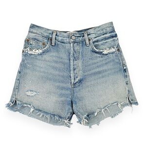 AGOLDE Light Wash Denim Shorts sz 28